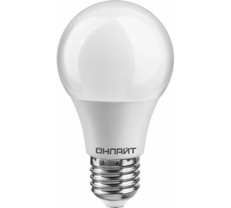 Лампа светодиодная Онлайт E27 230 В 10 Вт груша 820 лм